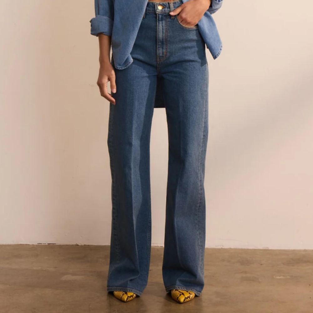 Jamie Haller The Crease Jean in Flat Crease